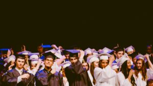 Students graduating